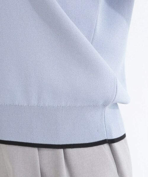 SHOO・LA・RUE / シューラルー ニット・セーター | 【お家で洗える】 さらっとボウタイ半袖ニット | 詳細22