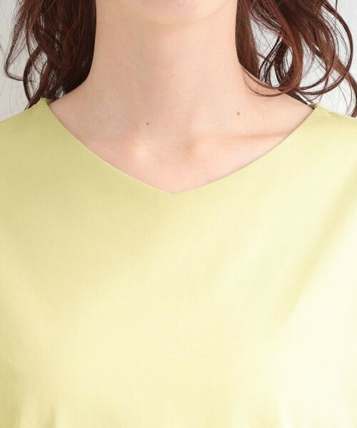 SHOO・LA・RUE / シューラルー カットソー | 【SHOO ICE】1枚でサマになる 袖異素材フレアスリーブTシャツ | 詳細16