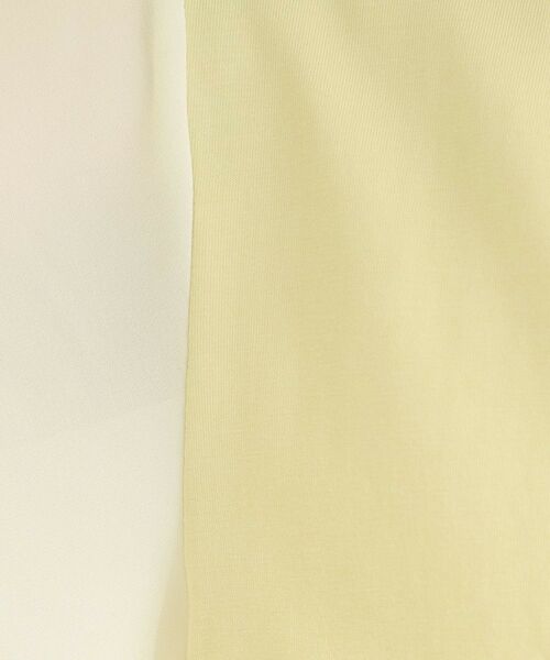 SHOO・LA・RUE / シューラルー カットソー | 【SHOO ICE】1枚でサマになる 袖異素材フレアスリーブTシャツ | 詳細8