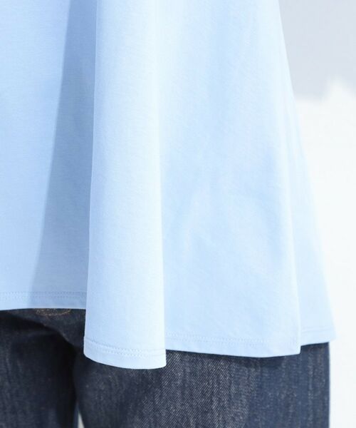 SHOO・LA・RUE / シューラルー カットソー | 【SHOO ICEプラス】ペプラム切り替え 袖ねじりプルオーバー | 詳細18