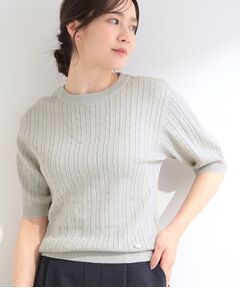 SHOO・LA・RUE / シューラルー ニット・セーター | ミニケーブルニット