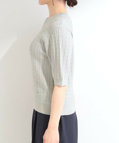 SHOO・LA・RUE / シューラルー ニット・セーター | ミニケーブルニット | 詳細10