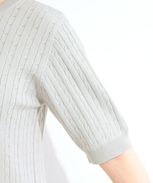 SHOO・LA・RUE / シューラルー ニット・セーター | ミニケーブルニット | 詳細13