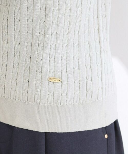 SHOO・LA・RUE / シューラルー ニット・セーター | ミニケーブルニット | 詳細14