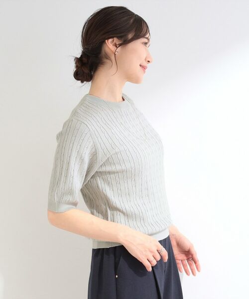 SHOO・LA・RUE / シューラルー ニット・セーター | ミニケーブルニット | 詳細2