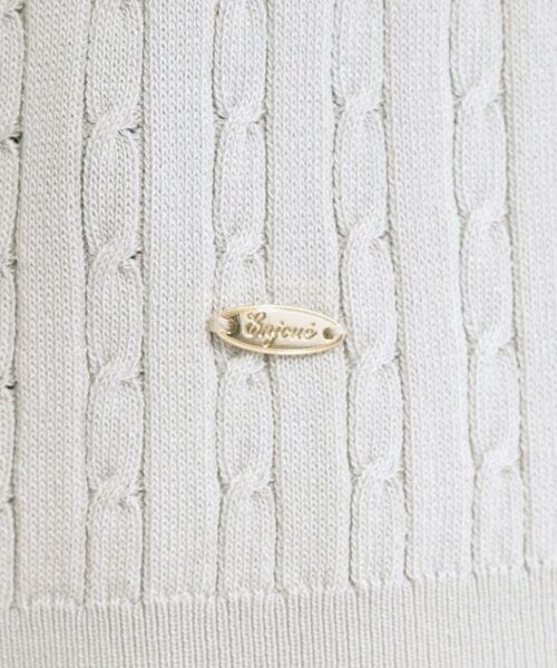 SHOO・LA・RUE / シューラルー ニット・セーター | ミニケーブルニット | 詳細4