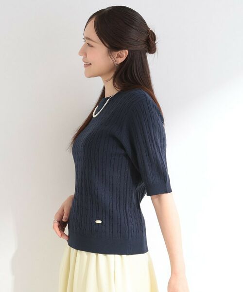 SHOO・LA・RUE / シューラルー ニット・セーター | ミニケーブルニット | 詳細6