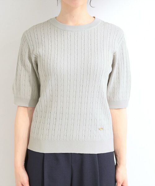 SHOO・LA・RUE / シューラルー ニット・セーター | ミニケーブルニット | 詳細9