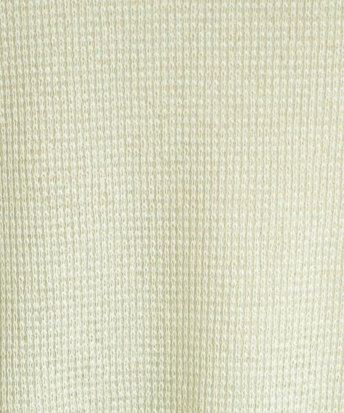 SHOO・LA・RUE / シューラルー カットソー | シアーワッフル ラグラン5分袖ゆるTシャツ | 詳細8