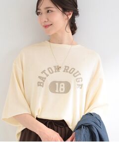 SHOO・LA・RUE / シューラルー カットソー | シアー裏毛 プリントアソート5分袖Tシャツ