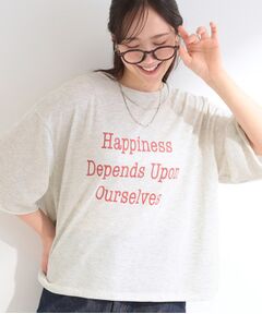 SHOO・LA・RUE / シューラルー カットソー | シアー裏毛 プリントアソート5分袖Tシャツ