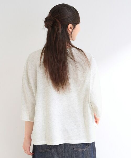 SHOO・LA・RUE / シューラルー カットソー | シアー裏毛 プリントアソート5分袖Tシャツ | 詳細18