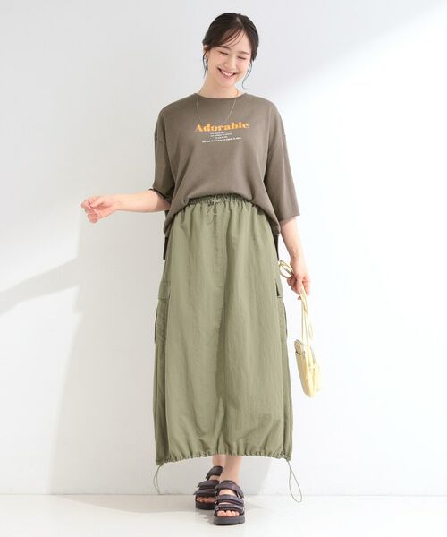 SHOO・LA・RUE / シューラルー カットソー | シアー裏毛 プリントアソート5分袖Tシャツ | 詳細7