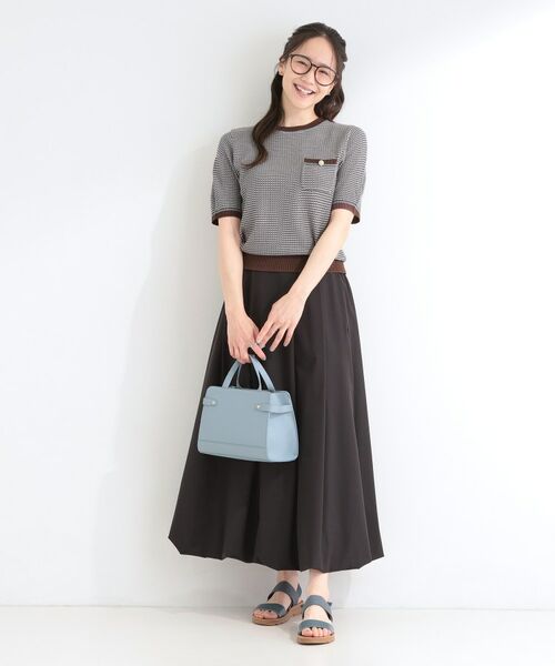 SHOO・LA・RUE / シューラルー ニット・セーター | カノコ編み金ボタンクルーネックニット | 詳細11