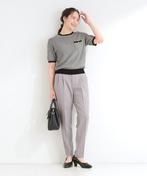 SHOO・LA・RUE / シューラルー ニット・セーター | カノコ編み金ボタンクルーネックニット | 詳細7