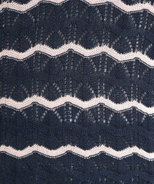 SHOO・LA・RUE / シューラルー ニット・セーター | ニュアンス柄ニットポロ | 詳細8