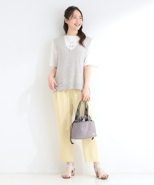 SHOO・LA・RUE / シューラルー その他トップス | 【2点セット】ニットベスト＆ロゴTシャツSET | 詳細11