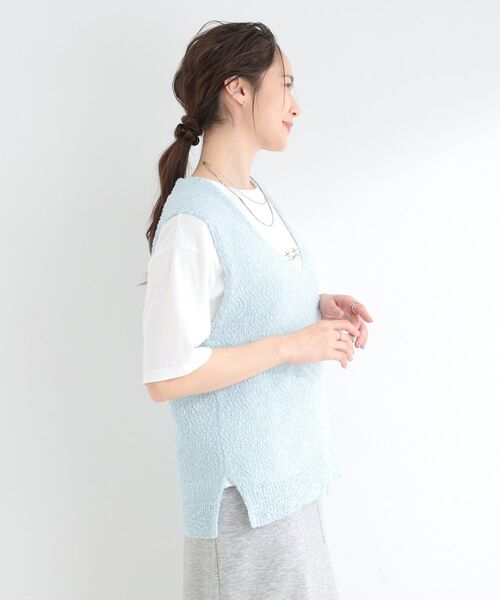 SHOO・LA・RUE / シューラルー その他トップス | 【2点セット】ニットベスト＆ロゴTシャツSET | 詳細16