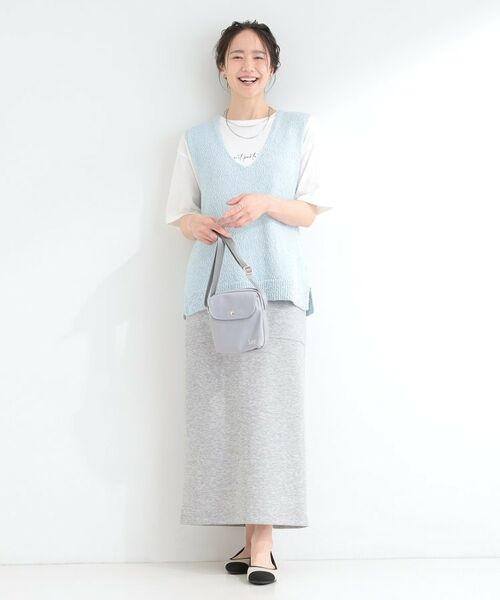 SHOO・LA・RUE / シューラルー その他トップス | 【2点セット】ニットベスト＆ロゴTシャツSET | 詳細17