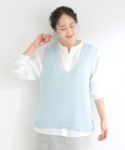 SHOO・LA・RUE / シューラルー その他トップス | 【2点セット】ニットベスト＆ロゴTシャツSET | 詳細18