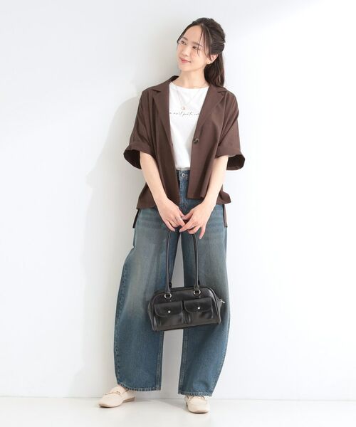 SHOO・LA・RUE / シューラルー その他トップス | 【2点セット】ニットベスト＆ロゴTシャツSET | 詳細5