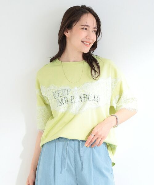 SHOO・LA・RUE / シューラルー Tシャツ | 【SHOO ICE】ひんやり付きロゴプリントTシャツ | 詳細10