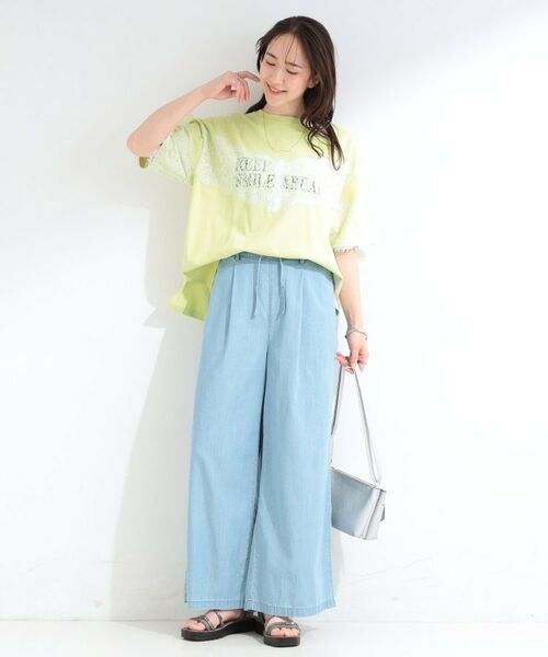 SHOO・LA・RUE / シューラルー Tシャツ | 【SHOO ICE】ひんやり付きロゴプリントTシャツ | 詳細11