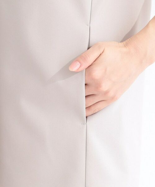 SHOO・LA・RUE / シューラルー ベスト | 【セットアップ可/イージーケア】カラーレスジレ | 詳細18