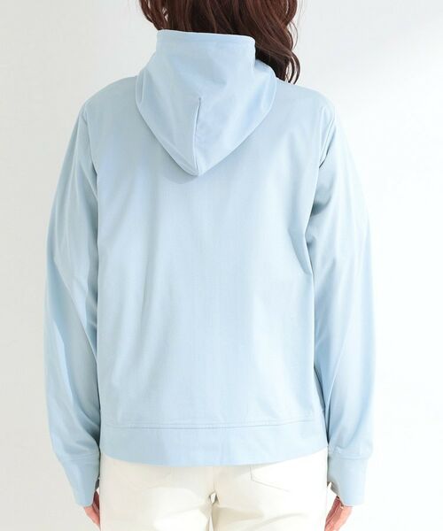 SHOO・LA・RUE / シューラルー パーカー | 【UVカット・接触冷感】指穴つき メタルジップフードパーカー | 詳細15