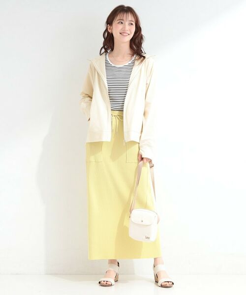 SHOO・LA・RUE / シューラルー パーカー | 【UVカット・接触冷感】指穴つき メタルジップフードパーカー | 詳細7