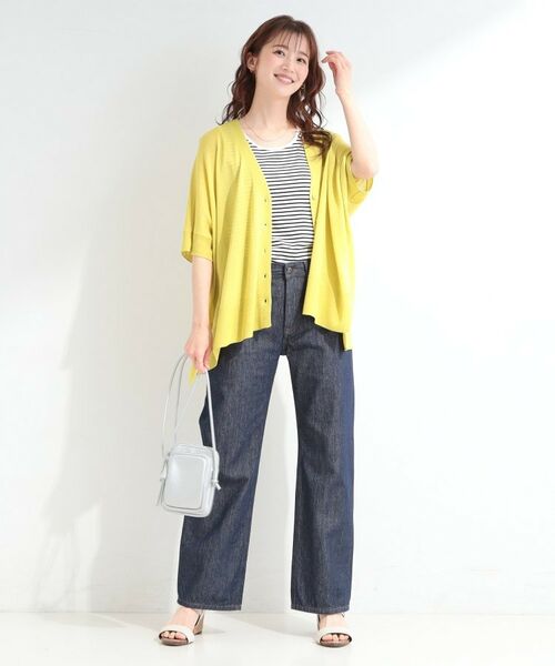 SHOO・LA・RUE / シューラルー カーディガン・ボレロ | ラメシアーポンチョカーディガン | 詳細11