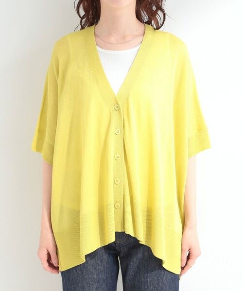 SHOO・LA・RUE / シューラルー カーディガン・ボレロ | ラメシアーポンチョカーディガン | 詳細21