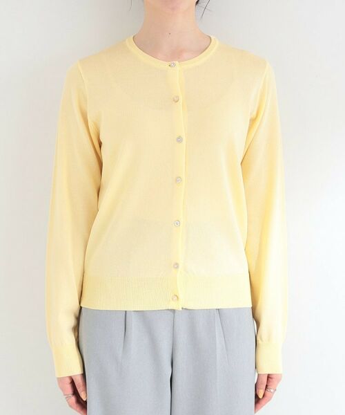 SHOO・LA・RUE / シューラルー カーディガン・ボレロ | 【UV/アンチピリング/S-LL/洗濯機可】ビジューが華やか マルチボタンカーディガン | 詳細13