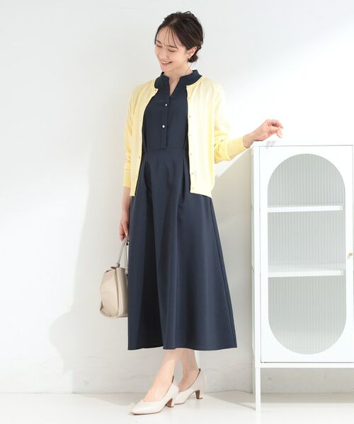 SHOO・LA・RUE / シューラルー カーディガン・ボレロ | 【UV/アンチピリング/S-LL/洗濯機可】ビジューが華やか マルチボタンカーディガン | 詳細3