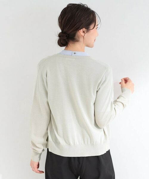 SHOO・LA・RUE / シューラルー カーディガン・ボレロ | 【UV/アンチピリング/S-LL/洗濯機可】ビジューが華やか マルチボタンカーディガン | 詳細6