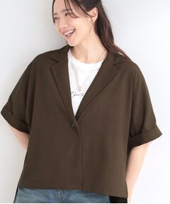 SHOO・LA・RUE / シューラルー テーラードジャケット | 【イジケア】半袖テーラードジャケット