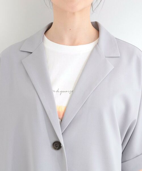 SHOO・LA・RUE / シューラルー テーラードジャケット | 【イジケア】半袖テーラードジャケット | 詳細16