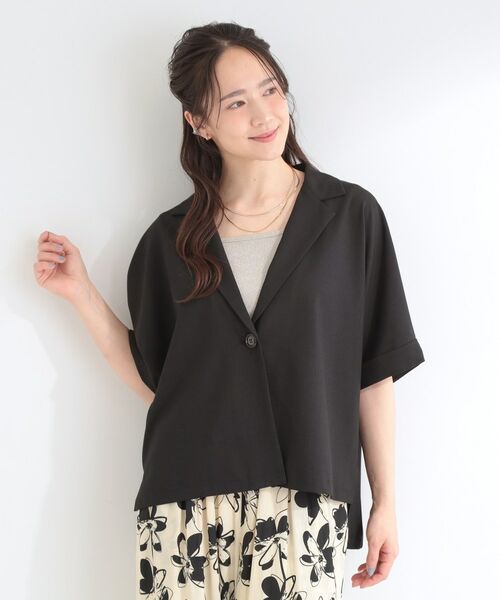 SHOO・LA・RUE / シューラルー テーラードジャケット | 【イジケア】半袖テーラードジャケット | 詳細5