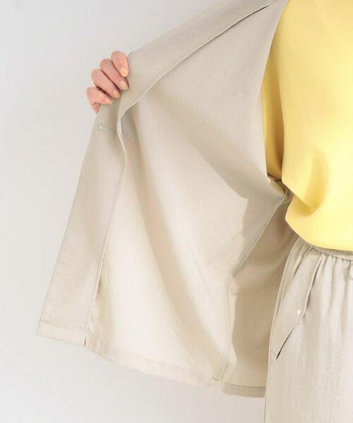 SHOO・LA・RUE / シューラルー テーラードジャケット | 【ひんやり/S-LL/セットアップ可】軽凛(かろりん)半袖ジャケット | 詳細28