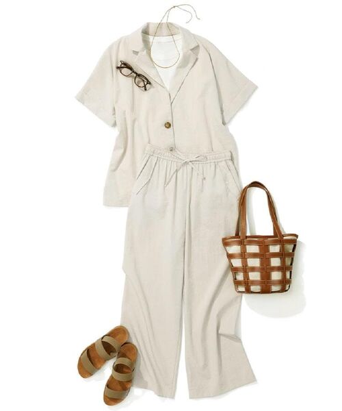 SHOO・LA・RUE / シューラルー テーラードジャケット | 【ひんやり/S-LL/セットアップ可】軽凛(かろりん)半袖ジャケット | 詳細29