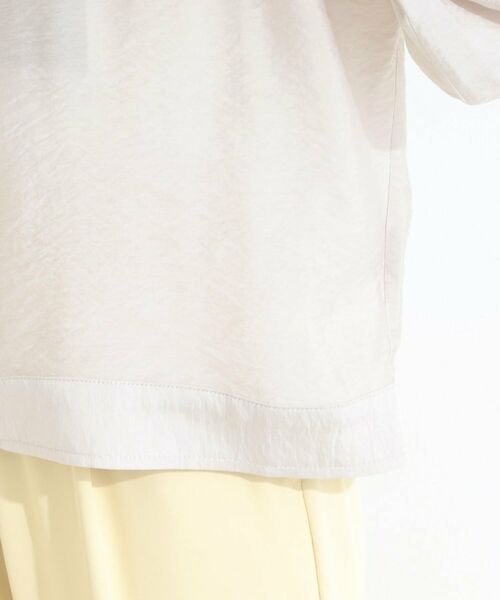 SHOO・LA・RUE / シューラルー レザーブルゾン・ジャケット | Gジャン風シアーシャツジャケット | 詳細15