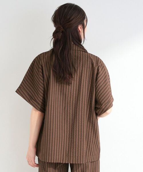 SHOO・LA・RUE / シューラルー テーラードジャケット | サッカーストライプシャツジャケット | 詳細11