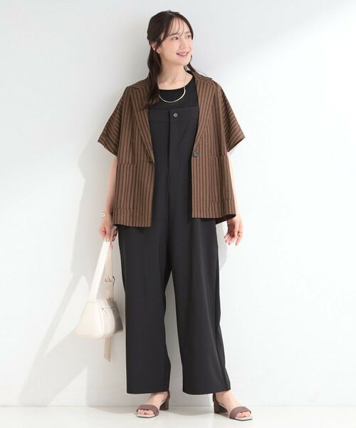 SHOO・LA・RUE / シューラルー テーラードジャケット | サッカーストライプシャツジャケット | 詳細12