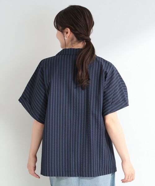 SHOO・LA・RUE / シューラルー テーラードジャケット | サッカーストライプシャツジャケット | 詳細18