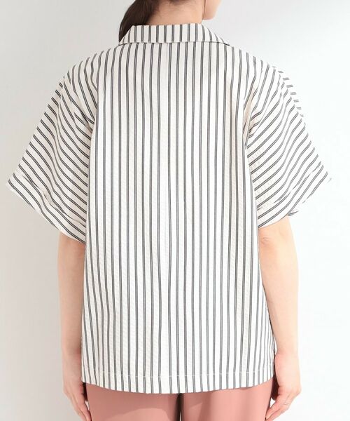 SHOO・LA・RUE / シューラルー テーラードジャケット | サッカーストライプシャツジャケット | 詳細24