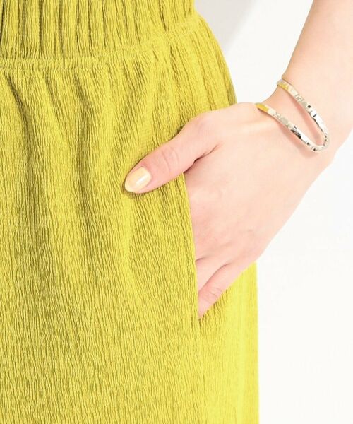 SHOO・LA・RUE / シューラルー パンツ | ポコポコ調 楊柳イージーワイドパンツ | 詳細17