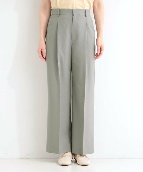 SHOO・LA・RUE / シューラルー パンツ | 【セットアップ可/洗濯機可/S-LL】安心を叶える シンプルタックワイドパンツ | 詳細23