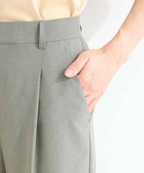 SHOO・LA・RUE / シューラルー パンツ | 【セットアップ可/洗濯機可/S-LL】安心を叶える シンプルタックワイドパンツ | 詳細28