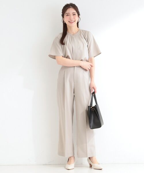 SHOO・LA・RUE / シューラルー パンツ | 【セットアップ可】ベルト付きワイドパンツ | 詳細4