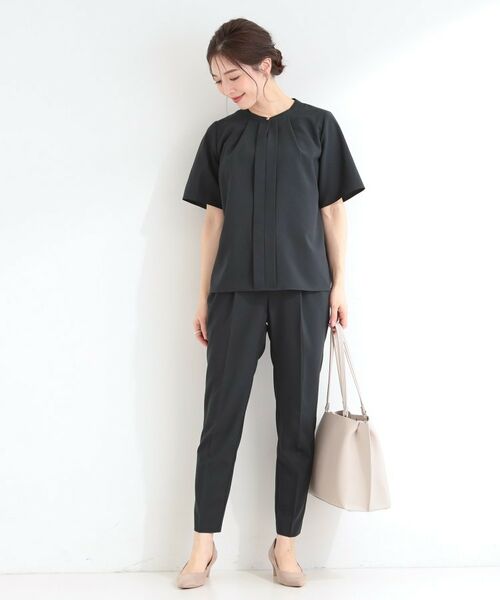 SHOO・LA・RUE / シューラルー パンツ | 【セットアップ可】タックテーパードパンツ | 詳細20